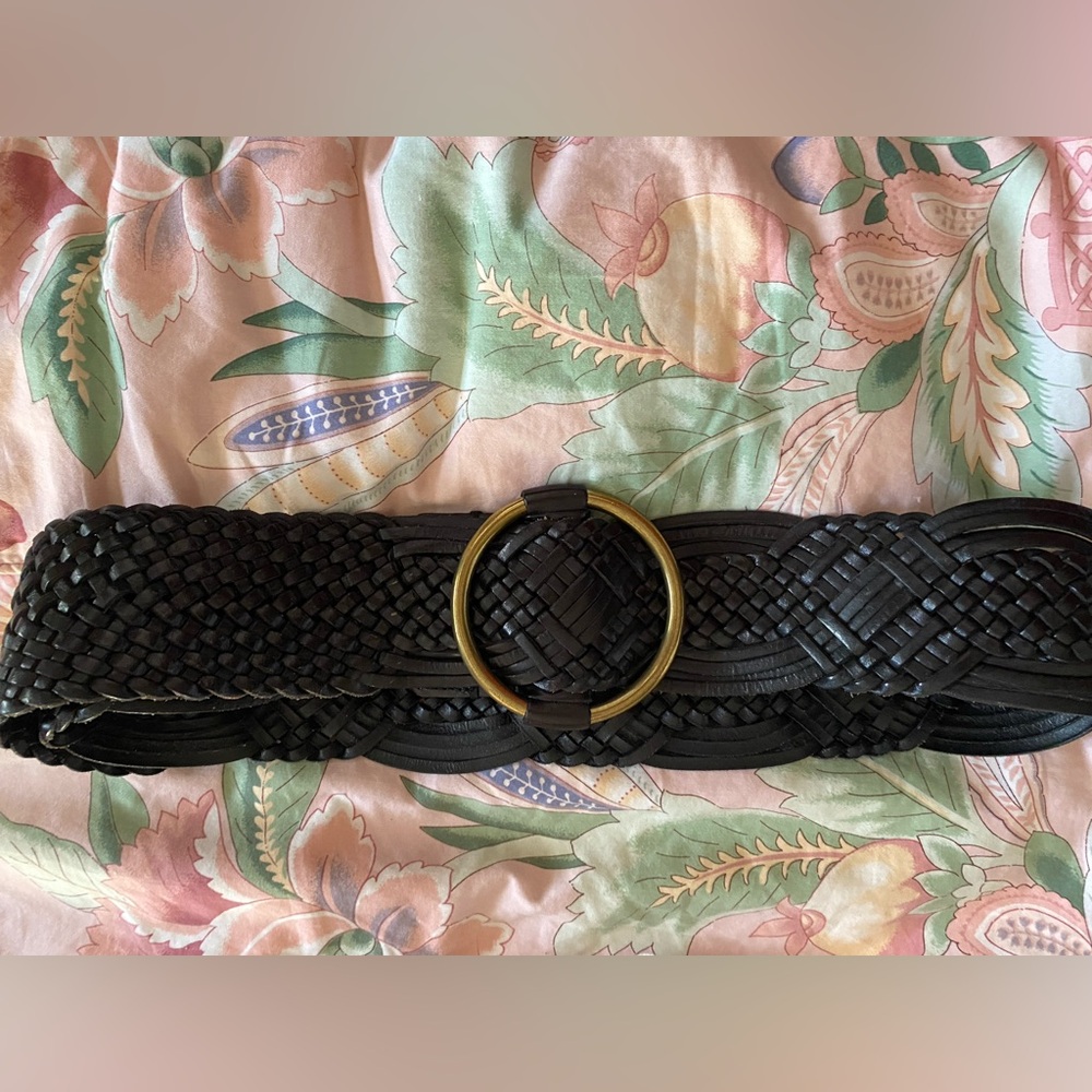 Ralph Lauren Braided Slide Belt XL